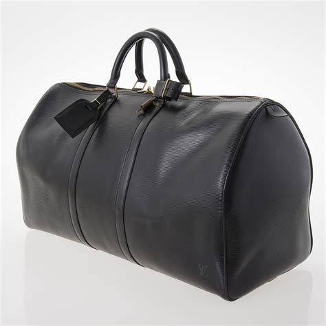 lv mens keepall 55 epi leather|the keepall luggage.